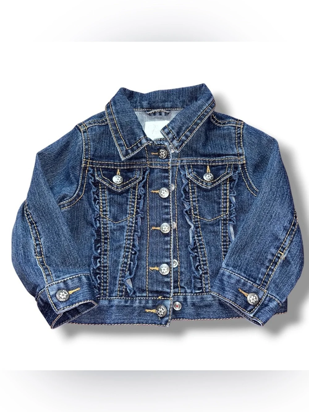 Dark Blue Denim Jacket size 18 months